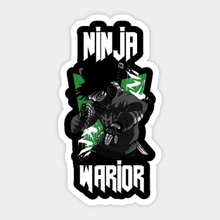 Ninja Warrior Sticker